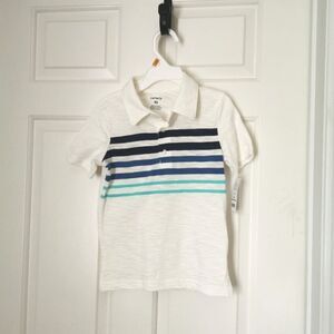 2/$20 BNWT Carter's boys striped polo size 4